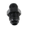 Fragola -6AN x 1/2-20 Male Adapter-5/16 Tube I.F. - Black