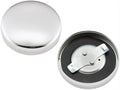Bikers Choice 36-E73 Chrome Early Non-Vented Gas Cap Fatbob Tank Left Side Replaces H-D 61103-65