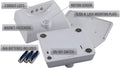 3 LED LIGHT WITH MOTION SENSOR SCREW OR MAGNET ATTACHMENT 3 AAA BATTERIES INCL