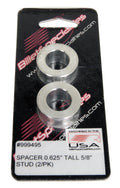 SPACER 0.625' TALL 5/8' STUD (2/PK)