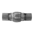 FLEX COUPLING SS 2IN CORE 2IN NECKS 8IN OAL W/INNER BRAID