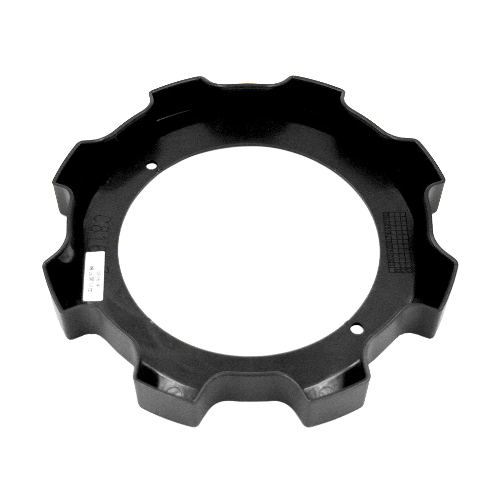 RACELINE MAMBA BLACK CAP S FOR 8 LUG (EXTENDER)(CS-M6-1X50-SS)