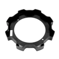 RACELINE MAMBA BLACK CAP S FOR 8 LUG (EXTENDER)(CS-M6-1X50-SS)