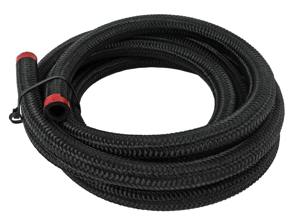 10 ESERIES BLACK 235 E85 COMPATIBLE STAINLESS CORE HOSE BULK