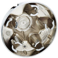 CHROME PLATED ABS TRAILER HUB COVER