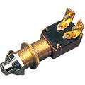 BRASS PUSH BUTTON SWITCH MOM.