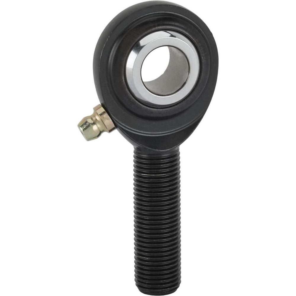 QA1 PC Series 2-Pc Rod End - Male/Right Hand - .5in Bore x 1/2-20 w/Stud & Zerk - Alloy Steel