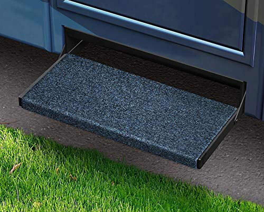 OUTRIGGER UNIVERSAL RV STEP RUG 22 IN. WIDE ATLANTIC BLUE