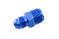 06AN MALE ADAPTER TO 11/1618 INVERTED FLARE MALE ADAPTER BLUE