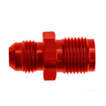06 AN MALE TO 5/818 INVERTED FLARE PUMP/FUEL LINE ADAPTER RED