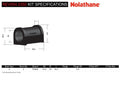 Sway bar - mount bushing 2 Bushings