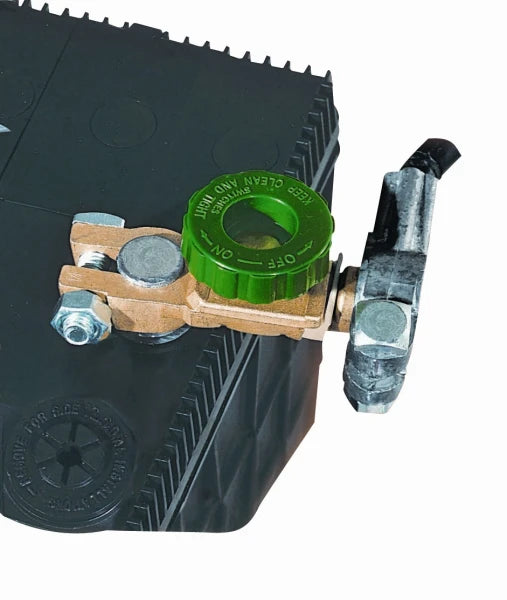 COMPACT BATTERY SWITCHES: TOP MOUNT W/O FUSED BYPASSRETAIL PKG