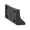 8889 C1500 FRONT LICENSE PLATE BRACKET W/O STRIP BLACK