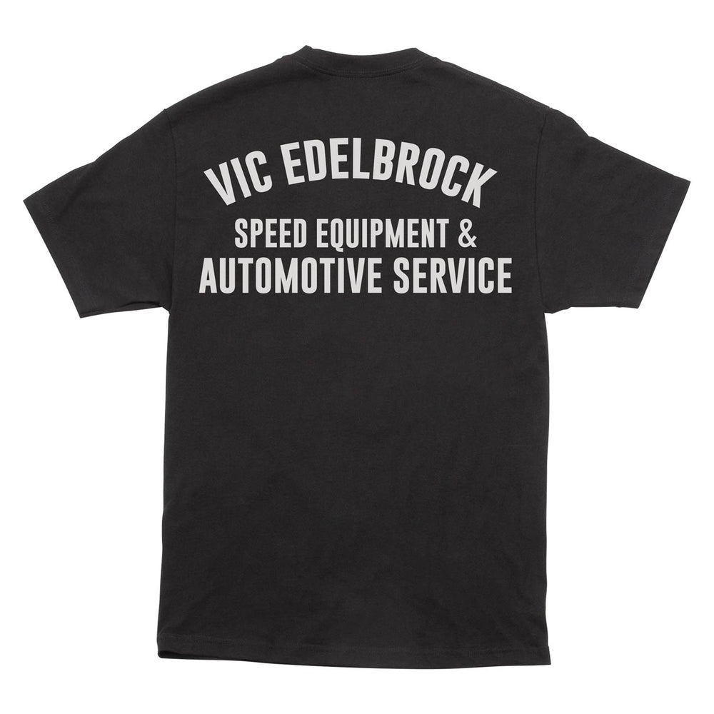 T-SHIRT, S/S VIC'S SERVICE BLACK (M