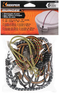BUNGEE CORD MULTIPACK 6 PCS. CONTAINS 210IN 218IN 124IN 130IN