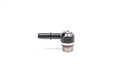 DeatschWerks 6AN Male Flare To Fuel Pump Outlet Barb Adapter - Black