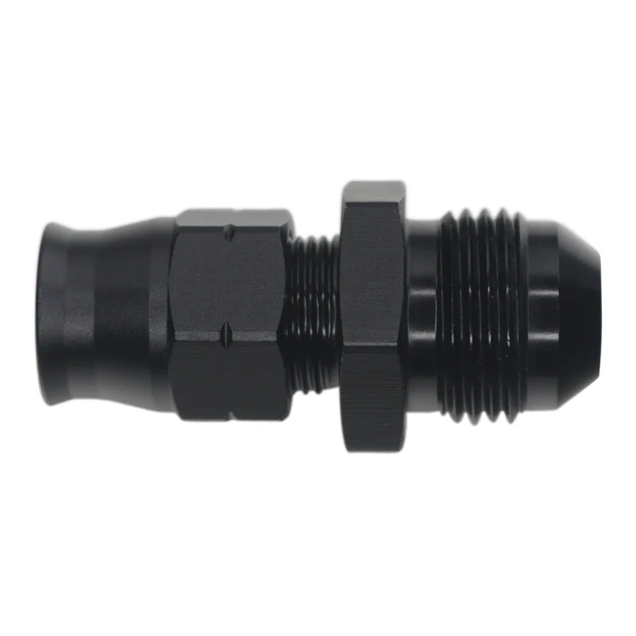 DeatschWerks 8AN Male Flare to 3/8 Hardline Compression Adapter (incl 1 Olive Insert)