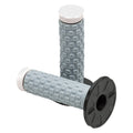 ProTaper Pillow Top Large Flange ATV Grips - Black/Gray/White