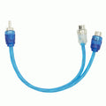 2F/1M RCA Y-ADAPTOR -BULK SERIES - 10 PK
