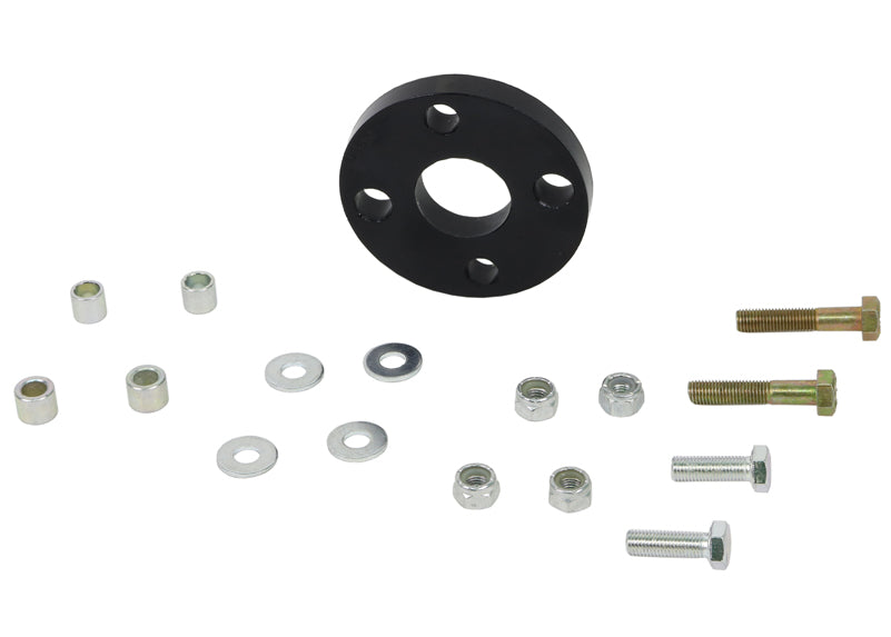 Steering - coupling bushing 1 Bushing 4 Tubes 4 Bolts 4 Washers 4 Nuts Install Guide