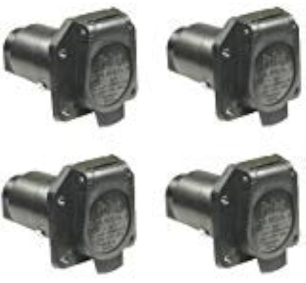 9 WAY RV CONNECTOR SOCKET