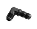 04 90 DEGREE MALE AN/JIC BULKHEAD ADAPTER BLACK