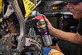 WD-40 auto part close-up