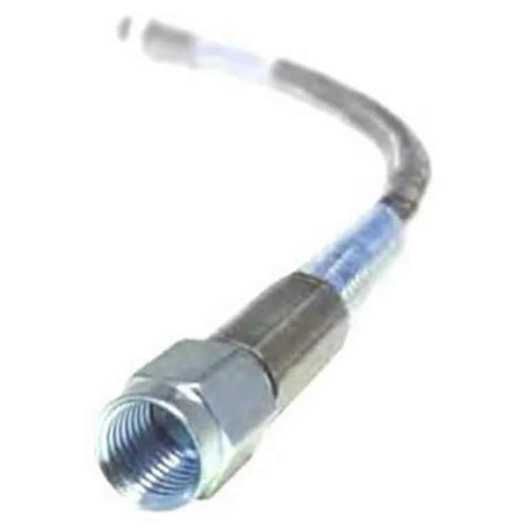 4AN TO 36IN STRAIGHT TO 90 DEGREES STAINLESS STEEL BRAKE LINE