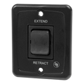 INTERIOR SWITCH,BLK,40AMP W/PLATE
