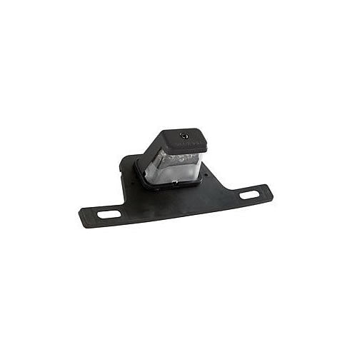 LED LICENSE LIGHT;BLACK PLASTIC BKT