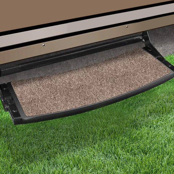 OUTRIGGER RADIUS RV STEP RUG (22IN WIDE) WALNUT BROWN