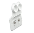 EXTERIOR CABLE/CABLE TV PLATE WHITE(WAS 543B2A)