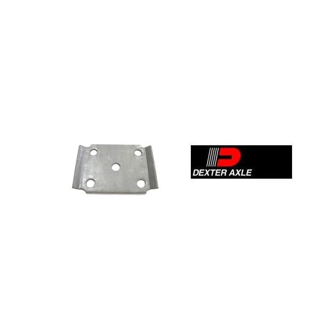 TIE PLATE 3.00 TUBE 2.00 SPR FOR 1/2IN UBOLTS .25 THICK