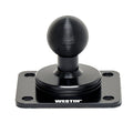 AMPS COMPATIBLE BASE MOUNT 38MM X 30MM SEMIGLOSS BLACK