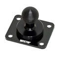 AMPS COMPATIBLE BASE MOUNT 38MM X 30MM SEMIGLOSS BLACK