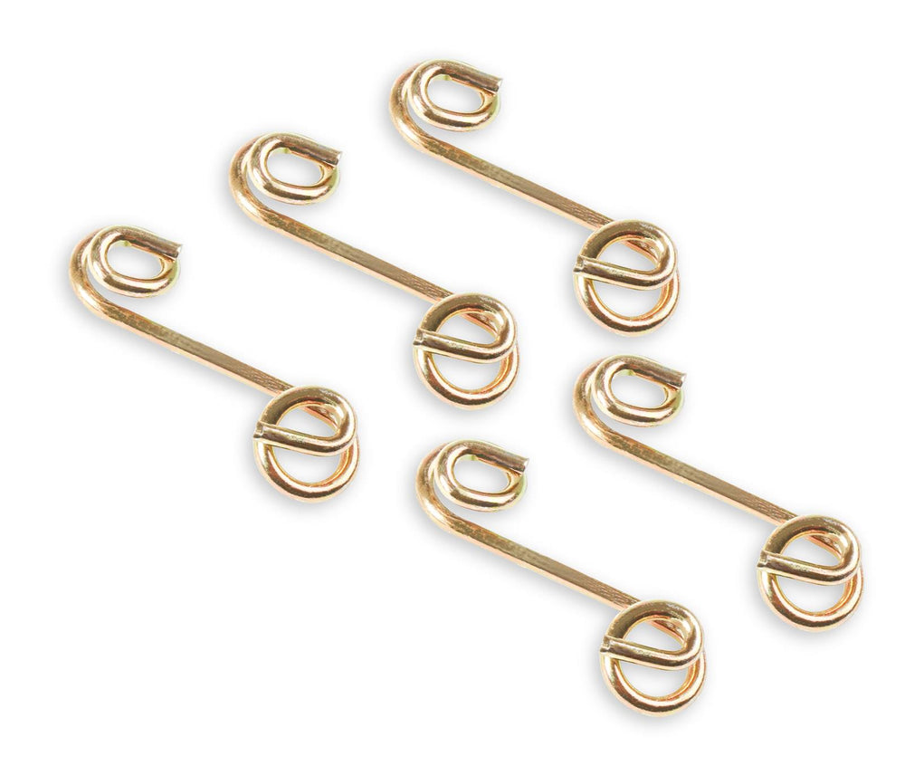 1.000 IN. SPRING .250 GRIP - GOLD (5)
