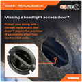 HEADLIGHT ACCESS CVR