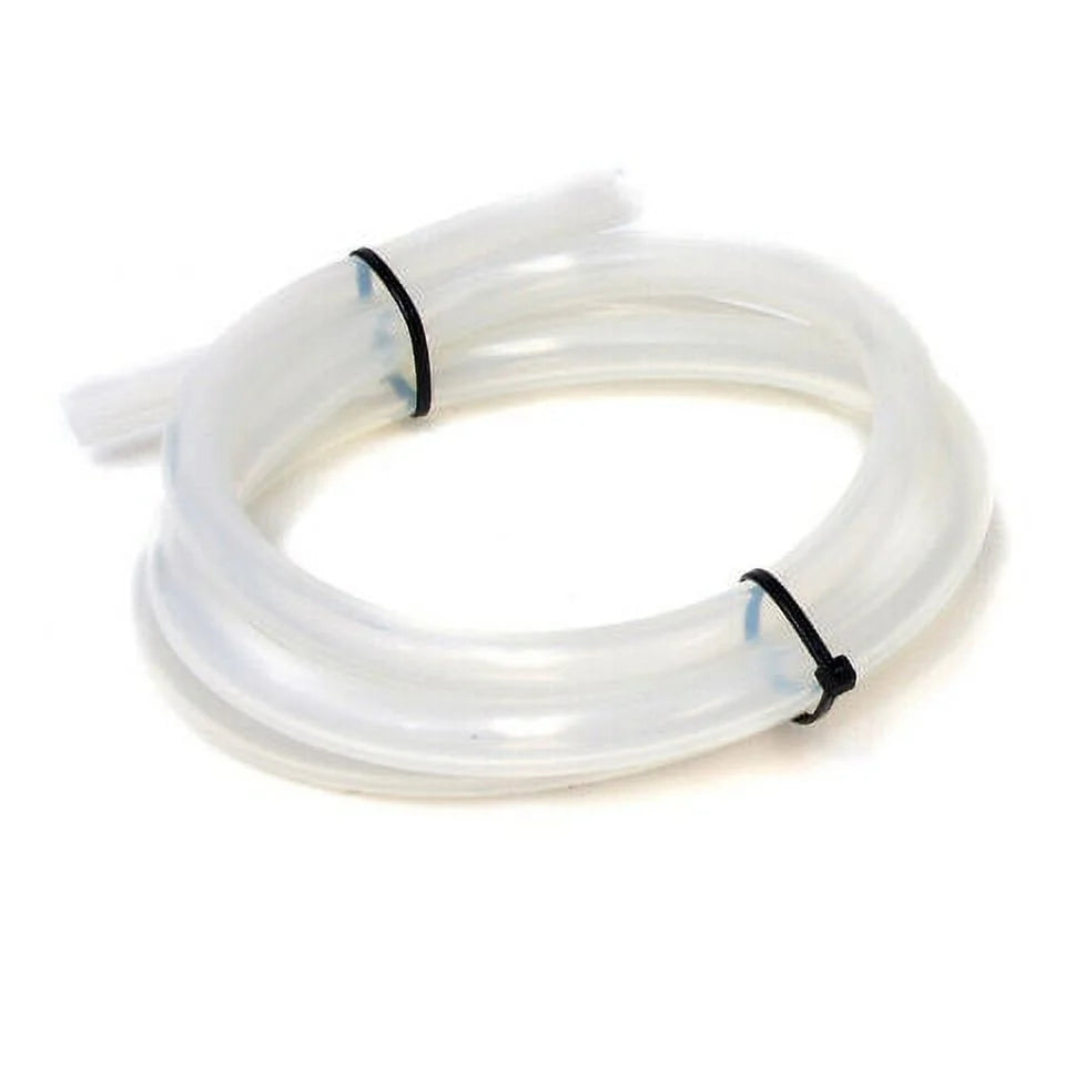HPS Performance 1/8 (3mm) ID Clear High Temp Silicone Vacuum Hose - 5 Feet Pack