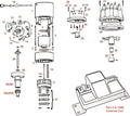 Grounding strap 4ga 8in