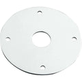 Scuff Plates Aluminum 1/2in Hole 10pk