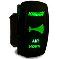 Kleinn Air Horn Rocker Switch - Lighted-Green