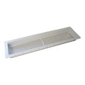 REFRIGERATOR REPLACEMENT ROOF VENT BASE POLAR WHITE (VENT CAP NOT INCLUDED)