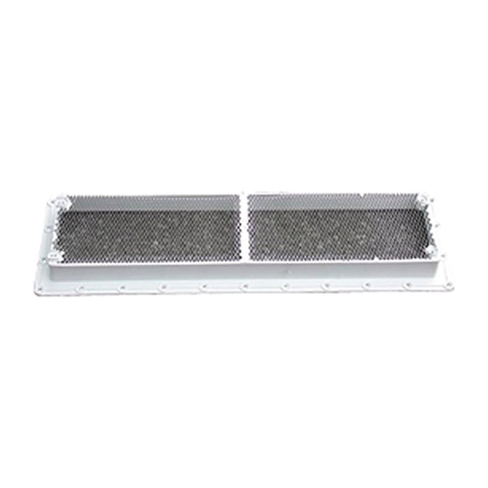 REFRIGERATOR REPLACEMENT ROOF VENT BASE POLAR WHITE (VENT CAP NOT INCLUDED)