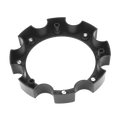 RACELINE BLACK CAP S FOR 8 LUG EXTENDER)CS-M6-1X25-SS CS-M6-1X75-SS 3PCS.