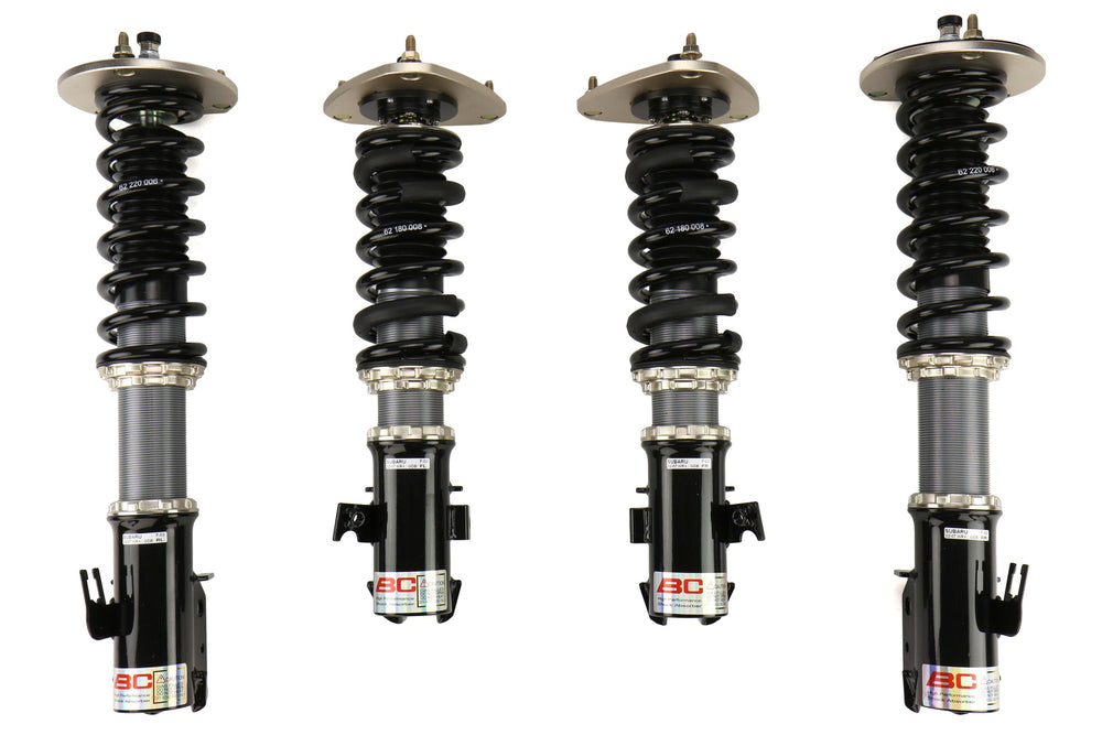 BC Racing BR Coilovers (Extreme Low) - 2013 FT86 Swift Spring Upgrade 8k Front 8k Rear