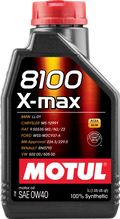Motul 1L Synthetic Engine Oil 8100 0W40 X-MAX - Porsche A40