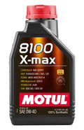 Motul 1L Synthetic Engine Oil 8100 0W40 X-MAX - Porsche A40