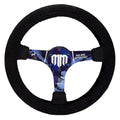 NRG Steering Wheel Cover - Black Stretch Micro Fiber w/ NRG Tag