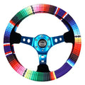 NRG Steering Wheel Cover - Mexicali Stretch Polyester w/ PrismaTag