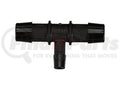 Gates Tee Reducer Connector - 5/8in Ends to 3/8in Tee (15.9mm Ends to 9.5mm Tee)